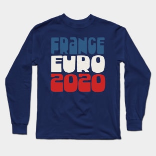 France Euro 2020 Soccer Gift Design Long Sleeve T-Shirt